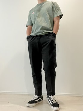 「NIDO（ニド）のアイテム」を使った、kasago/Instagramも見てねさん（メンズ・168cm）の夏コーディネート