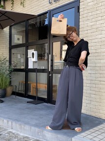 キャナルジーン サマーポリタックパンツ キャナルジーン CANAL JEAN El mar(エルマール)サマーポリタック