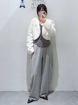 「MUCENT（ムセント）のアイテム」を使った、okuyuさん（レディース・154cm）の秋コーディネート