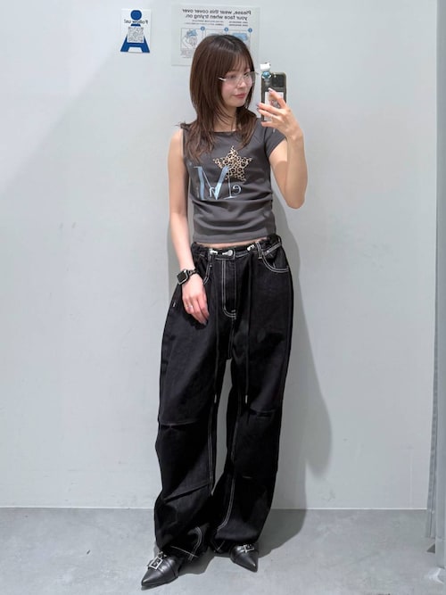 MUCENT（ムセント） tシャツ MUCENT／スターレオパードT レディース