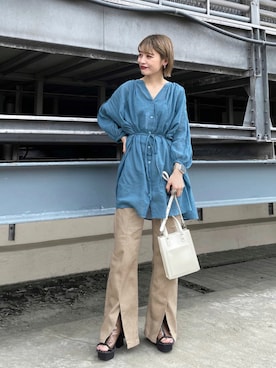 okuyuさん（レディース・154cm）の夏コーディネート