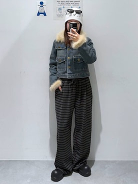 okuyuさん（レディース・154cm）の冬コーディネート