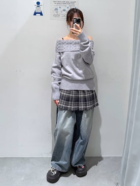 okuyuさん（レディース・154cm）の冬コーディネート