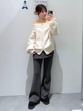 okuyuさん（レディース・154cm）の冬コーディネート