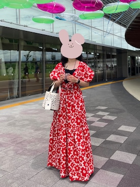 「genten（ゲンテン）のアイテム」を使った、momoka.さん（レディース・148cm）の夏コーディネート