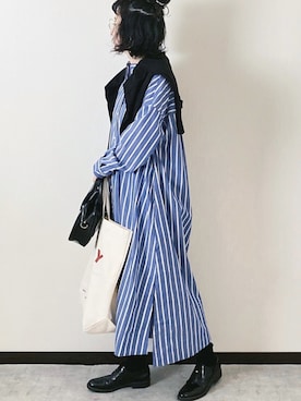 「CLASKA Gallery & Shop "DO"（クラスカ ギャラリー＆ショップ　ドー）のアイテム（バッグ）」を使った、hazukiさん（レディース・160cm）の春コーディネート