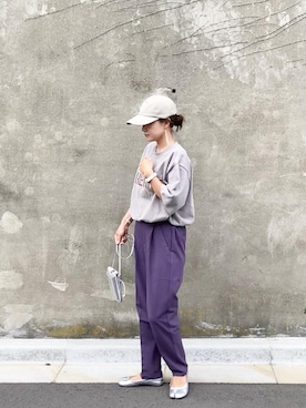 「キャップ女子」｜Tokoさん（レディース・152cm）の秋コーディネート