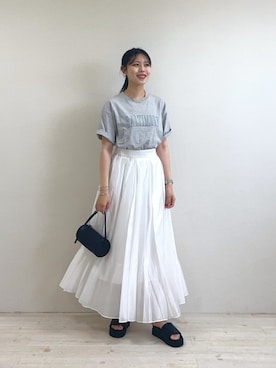 rinさん（レディース・164cm）の夏コーディネート