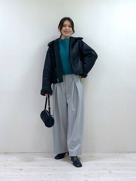 rinさん(レディース・164cm)の冬コーディネート