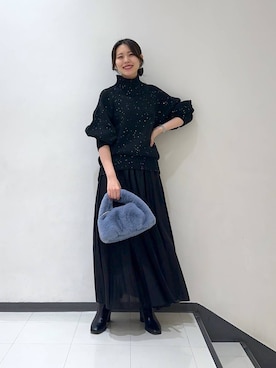 rinさん（レディース・164cm）の冬コーディネート