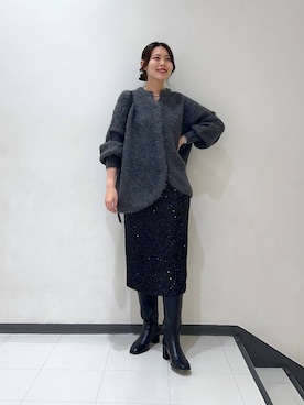 rinさん(レディース・164cm)の冬コーディネート