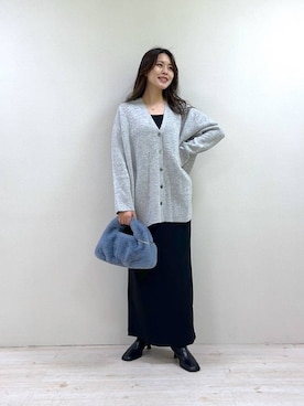 rinさん（レディース・164cm）の冬コーディネート