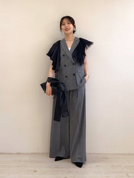 rinさん（レディース・164cm）の冬コーディネート