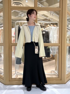 anna aoyamaさん(レディース・161cm)の冬コーディネート