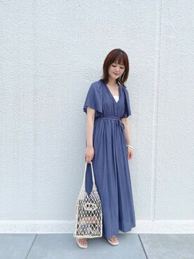 anna  aoyamaさん（レディース・161cm）の夏コーディネート