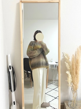 夏さん（レディース・158cm）の冬コーディネート