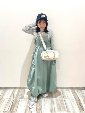 「アイテム（ワンピース/ドレス）」を使った、nanamiさん（レディース・150cm・30代）の冬コーディネート