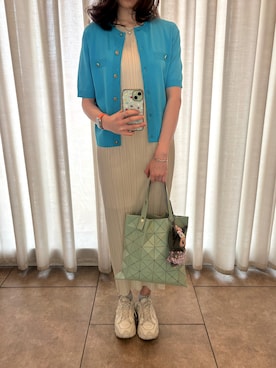 「PLST（プラステ）のアイテム」を使った、🌼𝓀𝒶ℴ𝓇𝓊🌼さん（レディース・169cm）の春コーディネート