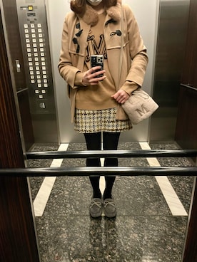 「アベニールエトワール」｜🌼𝓀𝒶ℴ𝓇𝓊🌼さん（レディース・168cm）の冬コーディネート