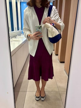 「アイテム（ピアス（両耳用））」を使った、🌼𝓀𝒶ℴ𝓇𝓊🌼さん（レディース・169cm）の秋コーディネート