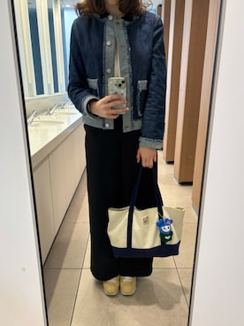 「HERMES（エルメス）のアイテム」を使った、🌼𝓀𝒶ℴ𝓇𝓊🌼さん（レディース・169cm）の春コーディネート