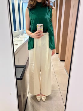 「anuans（アニュアンス）のアイテム」を使った、🌼𝓀𝒶ℴ𝓇𝓊🌼さん（レディース・169cm）の夏コーディネート