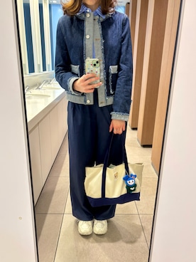 「MARNI（マルニ）のアイテム」を使った、🌼𝓀𝒶ℴ𝓇𝓊🌼さん（レディース・169cm）の春コーディネート