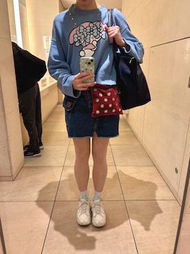 「アイテム（アクセサリー）」を使った、🌼𝓀𝒶ℴ𝓇𝓊🌼さん（レディース・169cm）の秋コーディネート