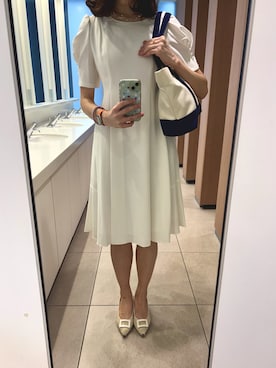 「アイテム（ワンピース/ドレス）」を使った、🌼𝓀𝒶ℴ𝓇𝓊🌼さん（レディース・169cm）の秋コーディネート