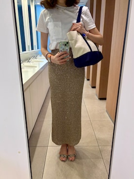 「アイテム（ピアス（両耳用））」を使った、🌼𝓀𝒶ℴ𝓇𝓊🌼さん（レディース・169cm）の秋コーディネート