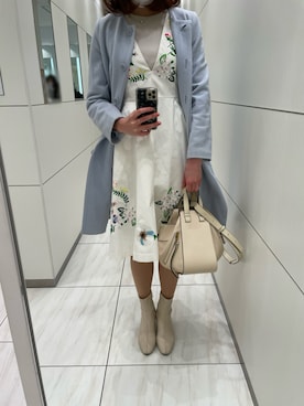 「Dior」｜「アイテム（ジャンパースカート）」を使った、🌼𝓀𝒶ℴ𝓇𝓊🌼さん（レディース・168cm）の秋コーディネート