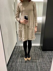 CELFORD（セルフォード）の「ドッキングAラインニットワンピース