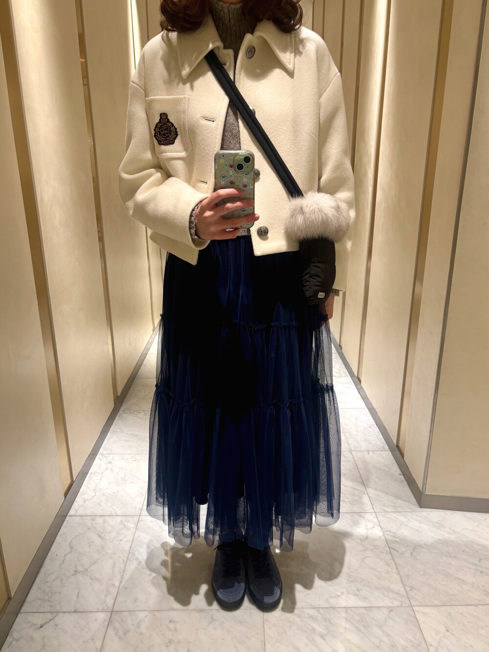 CADUNE ブラック チュールスカート CADUNE（カデュネ）の「チュールスカート（スカート）」 - WEAR