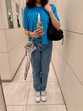 「PLST（プラステ）のアイテム」を使った、🌼𝓀𝒶ℴ𝓇𝓊🌼さん（レディース・169cm）の春コーディネート