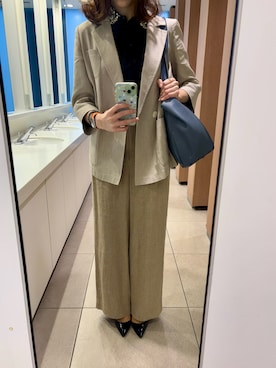 「アイテム（腕時計）」を使った、🌼𝓀𝒶ℴ𝓇𝓊🌼さん（レディース・169cm）の秋コーディネート