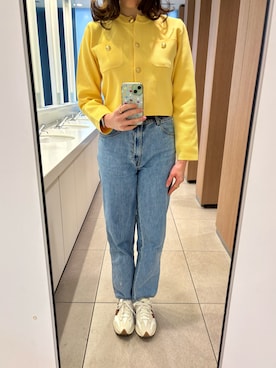 「HERMES（エルメス）のアイテム」を使った、🌼𝓀𝒶ℴ𝓇𝓊🌼さん（レディース・169cm）の冬コーディネート