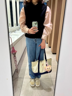 「HERMES」｜🌼𝓀𝒶ℴ𝓇𝓊🌼さん（レディース・169cm）の春コーディネート
