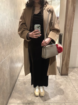 「FENDI（フェンディ）のアイテム」を使った、🌼𝓀𝒶ℴ𝓇𝓊🌼さん（レディース・169cm）の冬コーディネート