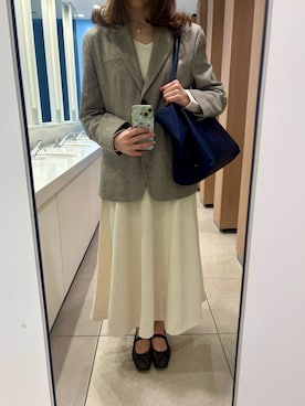「HERMES（エルメス）のアイテム」を使った、🌼𝓀𝒶ℴ𝓇𝓊🌼さん（レディース・169cm）の春コーディネート