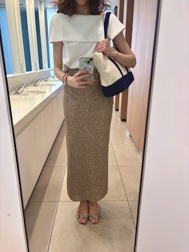 「アイテム（腕時計）」を使った、🌼𝓀𝒶ℴ𝓇𝓊🌼さん（レディース・169cm）の夏コーディネート