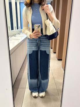 「HERMES（エルメス）のアイテム」を使った、🌼𝓀𝒶ℴ𝓇𝓊🌼さん（レディース・169cm）の秋コーディネート