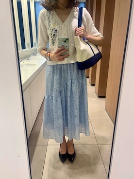 「アイテム（腕時計）」を使った、🌼𝓀𝒶ℴ𝓇𝓊🌼さん（レディース・169cm）の秋コーディネート