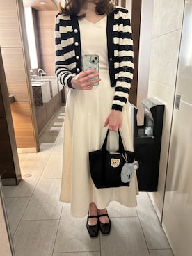 「HERMES（エルメス）のアイテム」を使った、🌼𝓀𝒶ℴ𝓇𝓊🌼さん（レディース・169cm）の春コーディネート