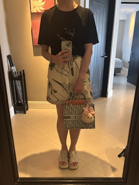 「HERMES（エルメス）のアイテム」を使った、🌼𝓀𝒶ℴ𝓇𝓊🌼さん（レディース・169cm）の冬コーディネート