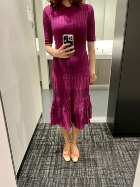 「RANDA」｜「アイテム（パンプス）」を使った、🌼𝓀𝒶ℴ𝓇𝓊🌼さん（レディース・168cm）の秋コーディネート