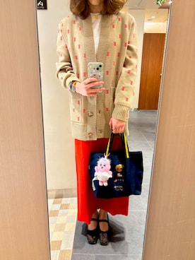 「アイテム（バレエシューズ）」を使った、🌼𝓀𝒶ℴ𝓇𝓊🌼さん（レディース・169cm）の秋コーディネート