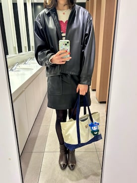 「アイテム（腕時計）」を使った、🌼𝓀𝒶ℴ𝓇𝓊🌼さん（レディース・169cm）の冬コーディネート