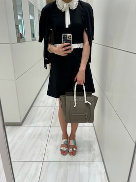 「autumn look」｜「アイテム（ワンピース/ドレス）」を使った、🌼𝓀𝒶ℴ𝓇𝓊🌼さん（レディース・168cm）の秋コーディネート