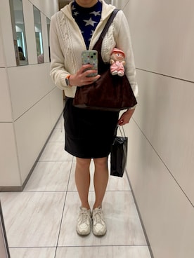 「アイテム（バングル/リストバンド）」を使った、🌼𝓀𝒶ℴ𝓇𝓊🌼さん（レディース・169cm）の秋コーディネート