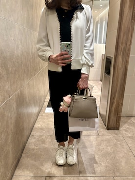 「アイテム（腕時計）」を使った、🌼𝓀𝒶ℴ𝓇𝓊🌼さん（レディース・169cm）の秋コーディネート